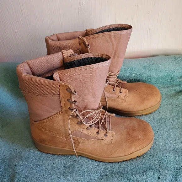 Belleville 340 DES Men's Hot Weather Tan Flight and Combat Vehicle Boot SZ.12.5R - Picture 2 of 8